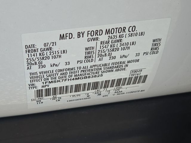 Thumbnail: 2021 Ford Explorer - 19