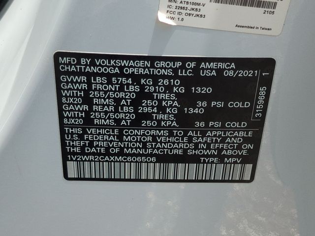 Thumbnail: 2021 Volkswagen Atlas - 20