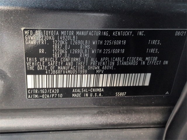 Thumbnail: 2021 Toyota RAV4 - 20