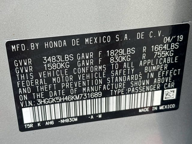 Thumbnail: 2019 Honda Fit - 17