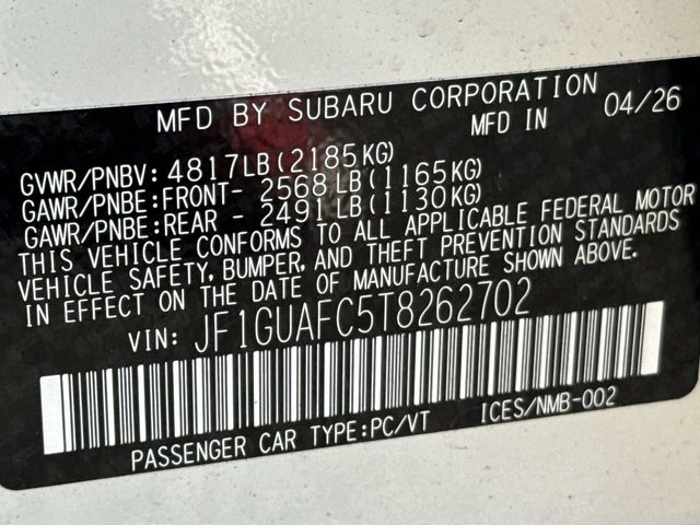 Thumbnail: 2026 Subaru Impreza - 18