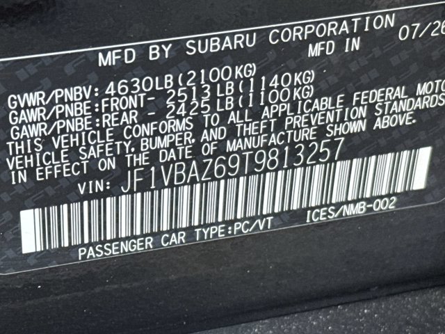 Thumbnail: 2026 Subaru WRX - 19