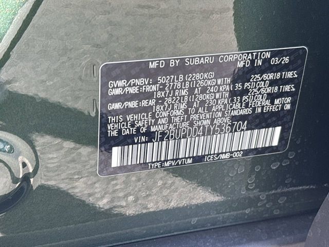 Thumbnail: 2026 Subaru Outback - 19