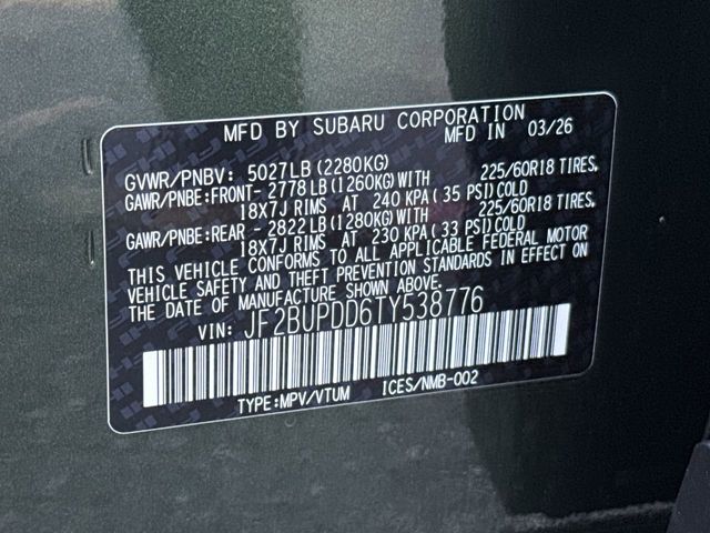 Thumbnail: 2026 Subaru Outback - 18