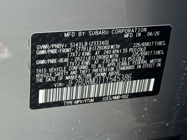 Thumbnail: 2026 Subaru Outback - 18