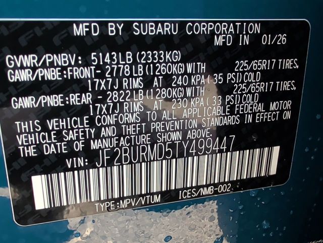 Thumbnail: 2026 Subaru Outback - 16