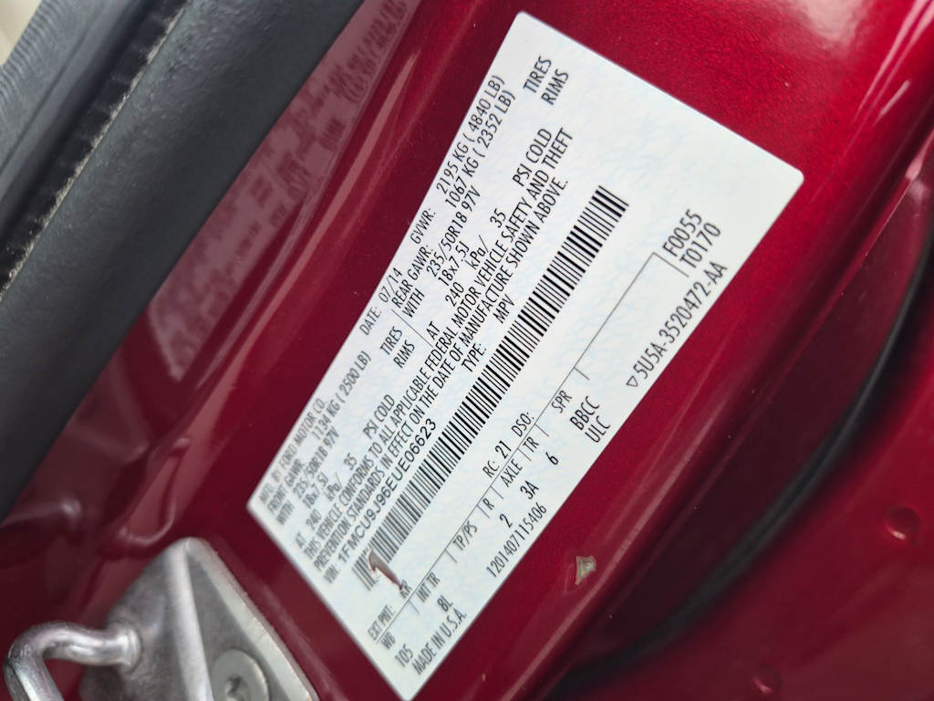 Thumbnail: 2014 Ford Escape - 17