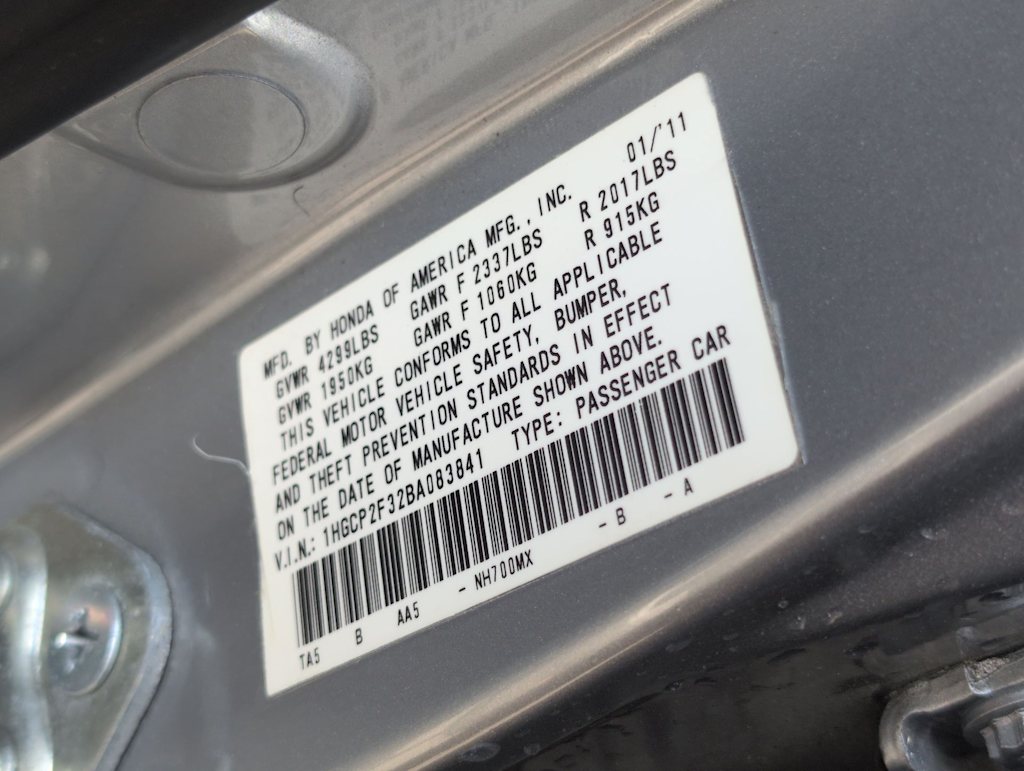 Thumbnail: 2011 Honda Accord - 18