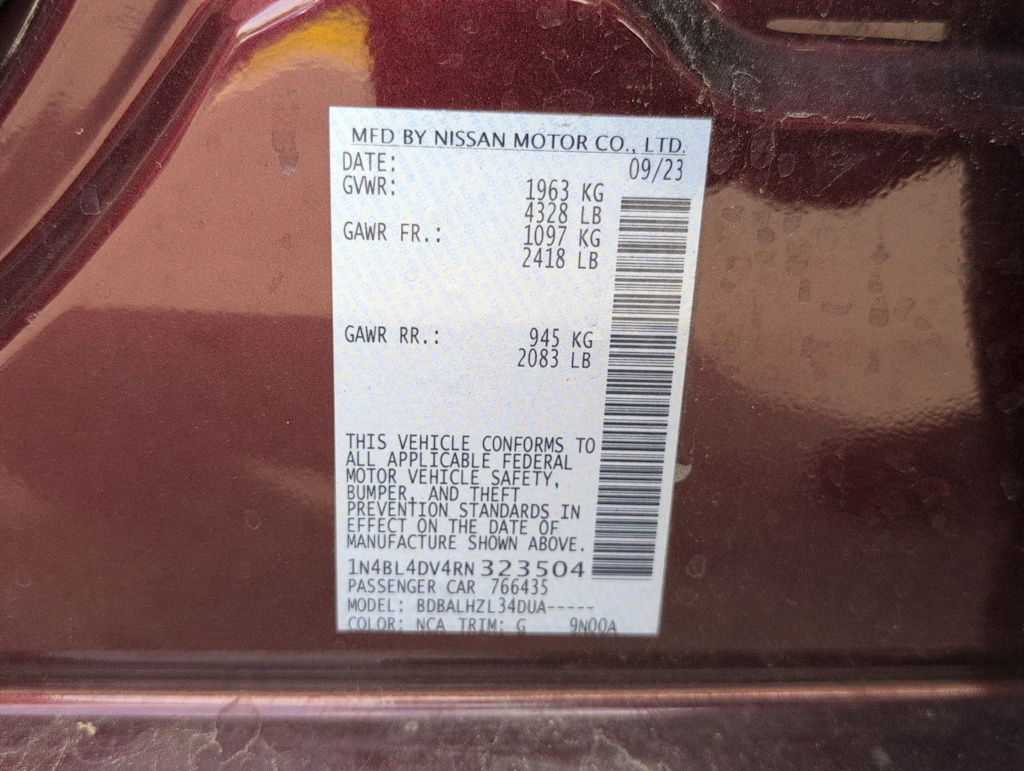 Thumbnail: 2024 Nissan Altima - 19