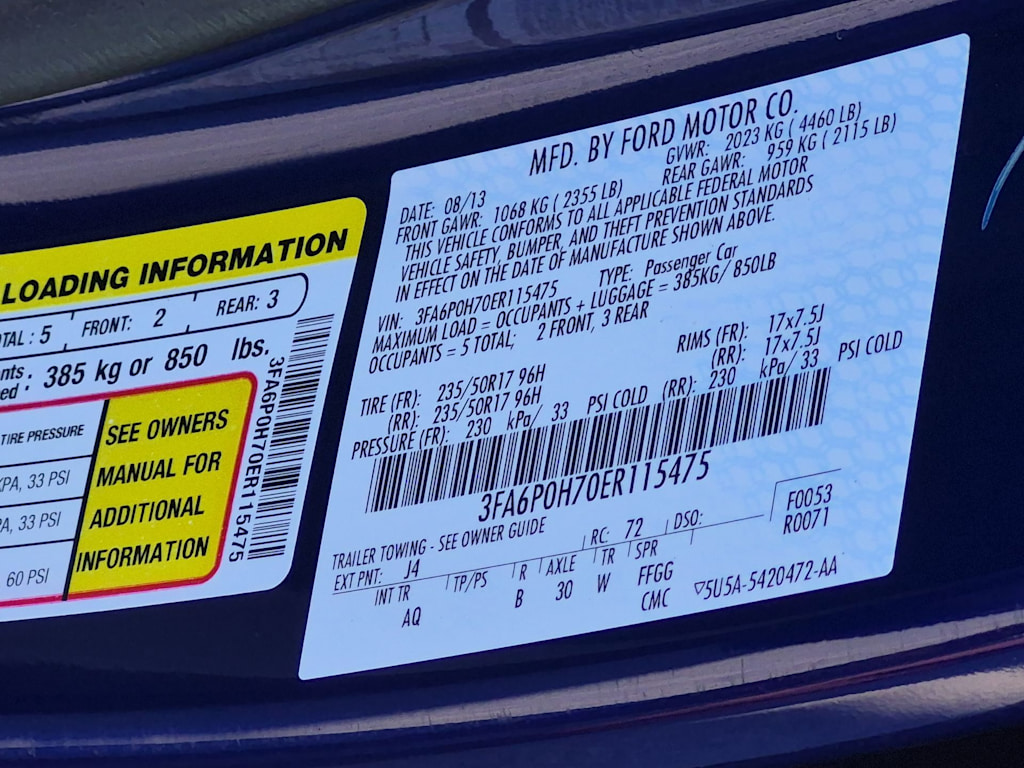 Thumbnail: 2014 Ford Fusion - 17