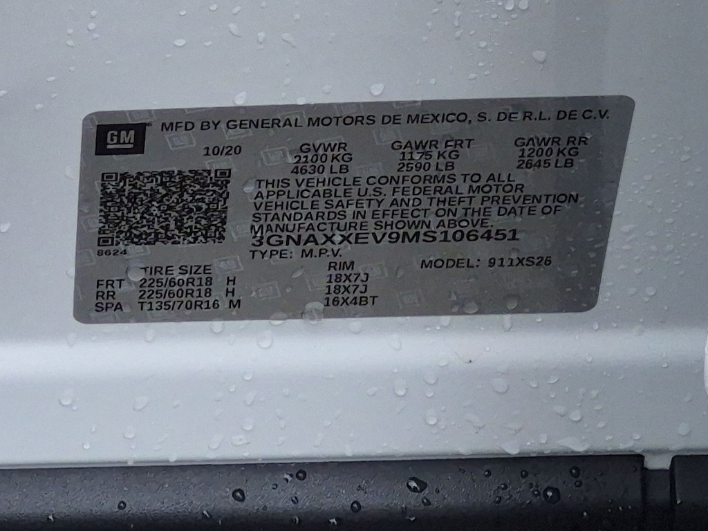 Thumbnail: 2021 Chevrolet Equinox - 18