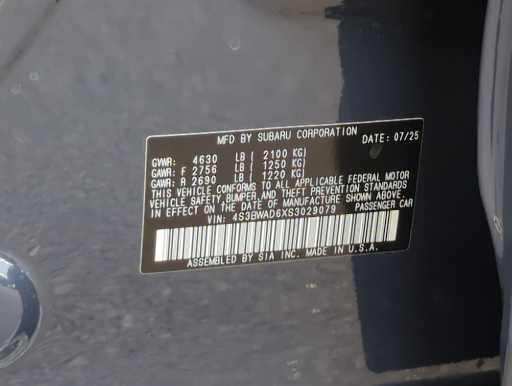 Thumbnail: 2025 Subaru Legacy - 19