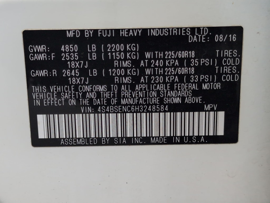 Thumbnail: 2017 Subaru Outback - 36