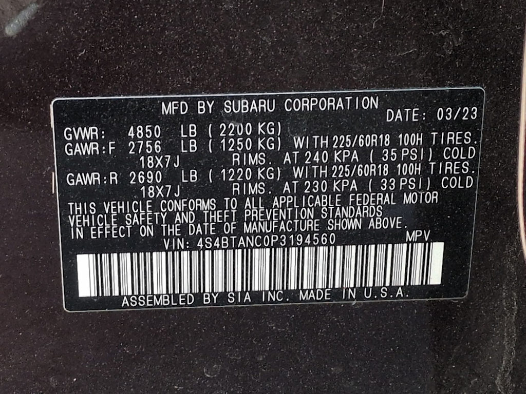 Thumbnail: 2023 Subaru Outback - 18