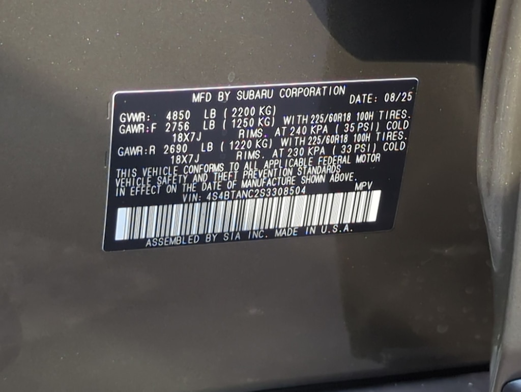 Thumbnail: 2025 Subaru Outback - 18