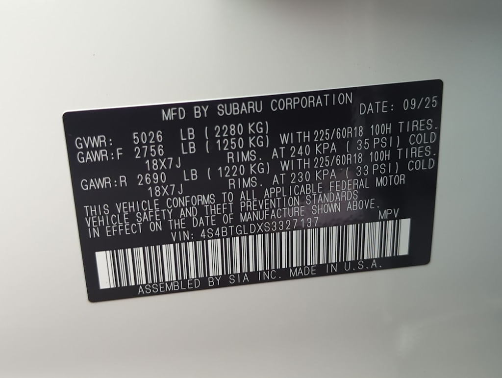 Thumbnail: 2025 Subaru Outback - 19