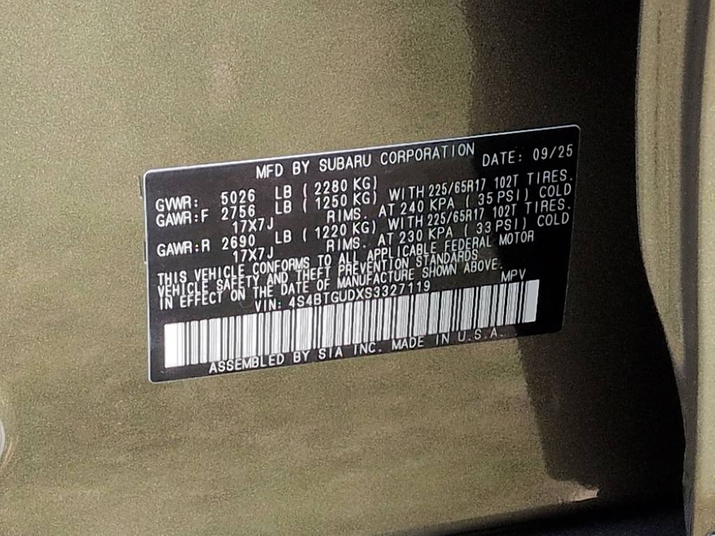 Thumbnail: 2025 Subaru Outback - 19