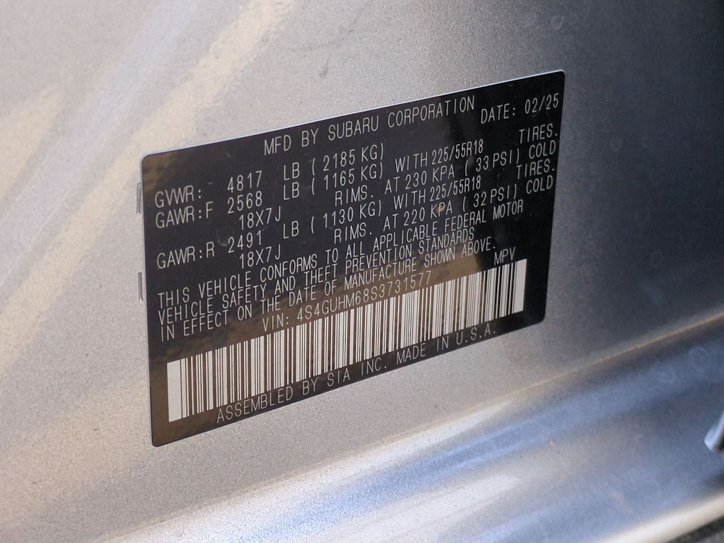 2025 Subaru Crosstrek Limited 16