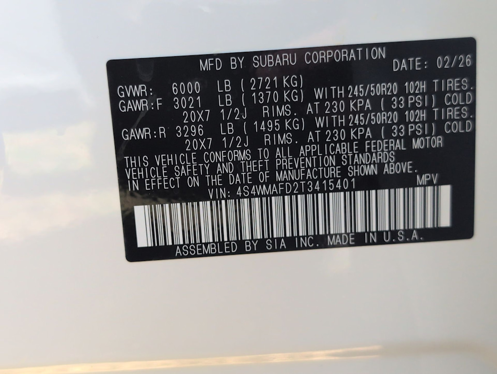 Thumbnail: 2026 Subaru Ascent - 17