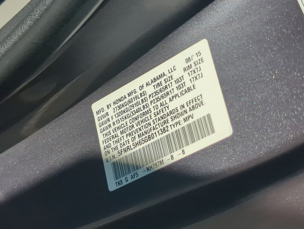 Thumbnail: 2016 Honda Odyssey - 19