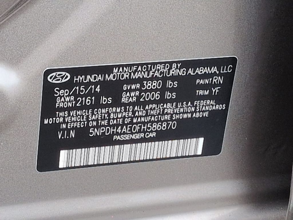 Thumbnail: 2015 Hyundai Elantra - 20
