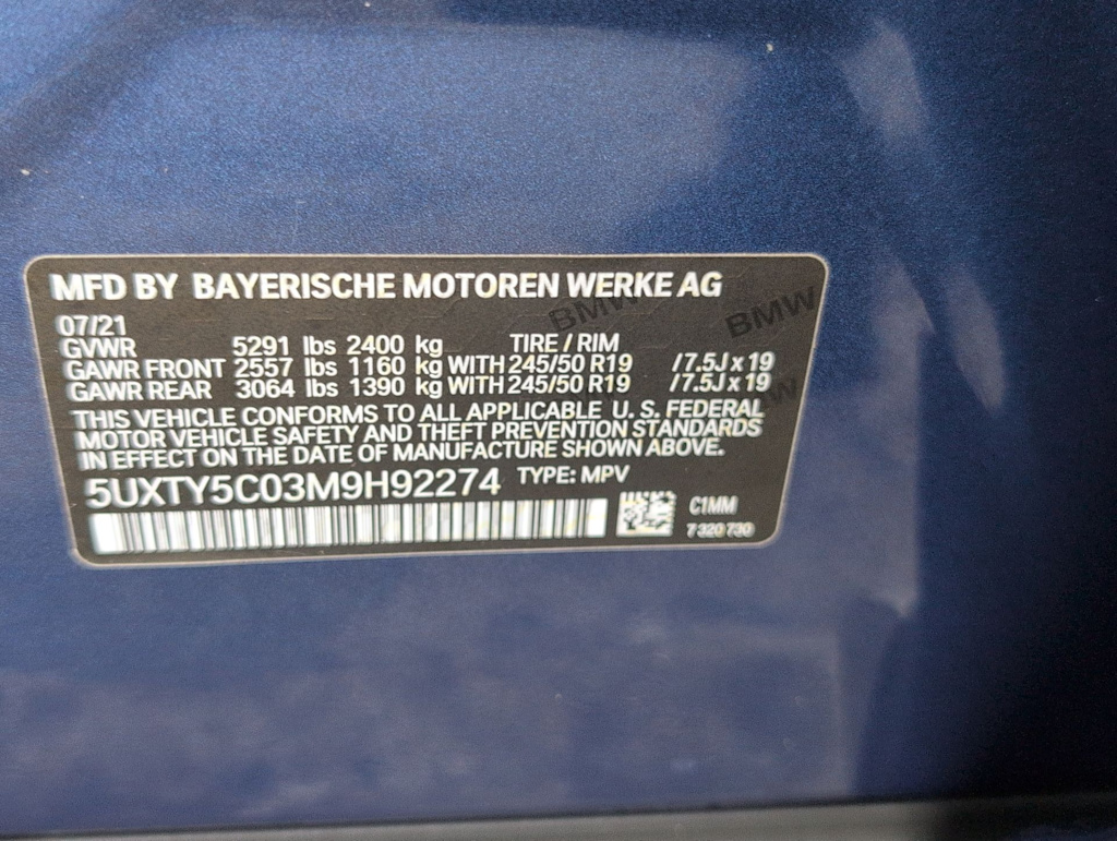 Thumbnail: 2021 BMW X3 - 19