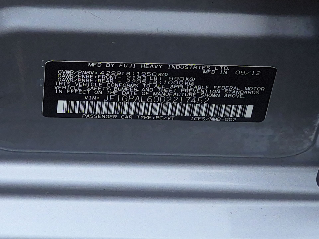 Thumbnail: 2013 Subaru Impreza - 17