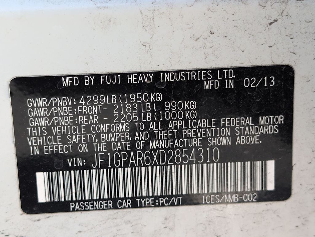 Thumbnail: 2013 Subaru Impreza - 17