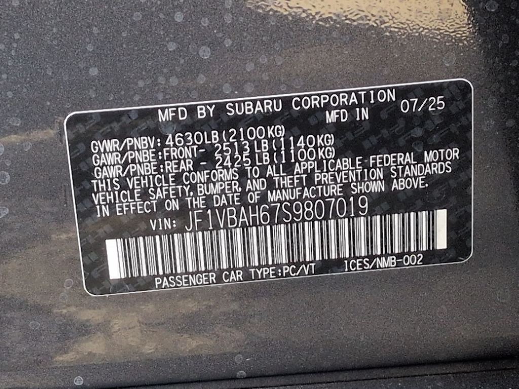 Thumbnail: 2025 Subaru WRX - 20