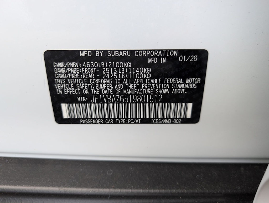 Thumbnail: 2026 Subaru WRX - 18