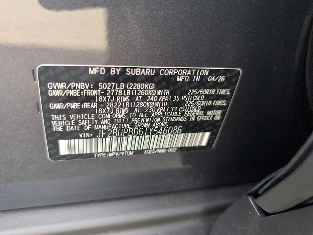 Thumbnail: 2026 Subaru Outback - 16