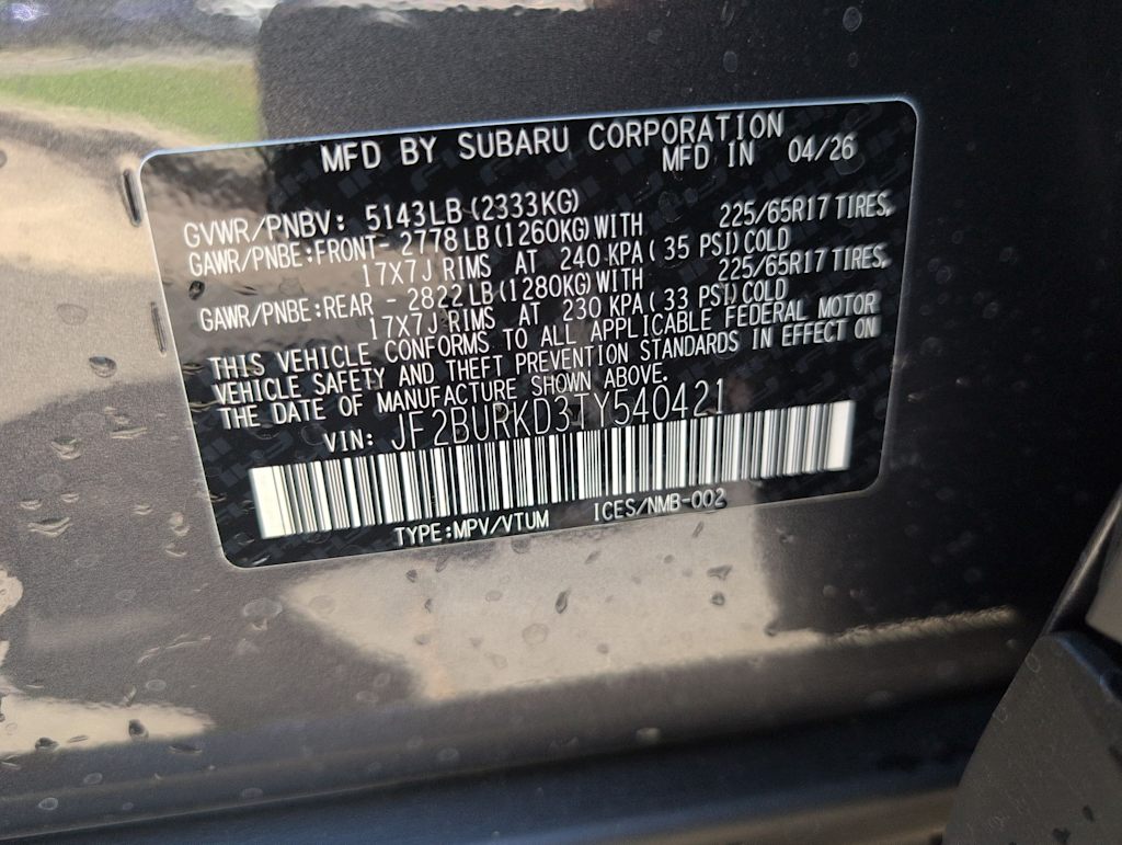 Thumbnail: 2026 Subaru Outback - 17