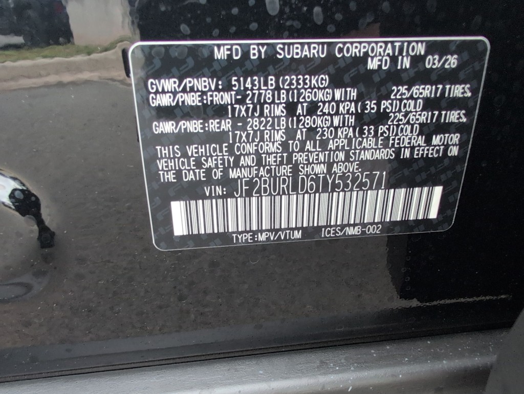 Thumbnail: 2026 Subaru Outback - 17