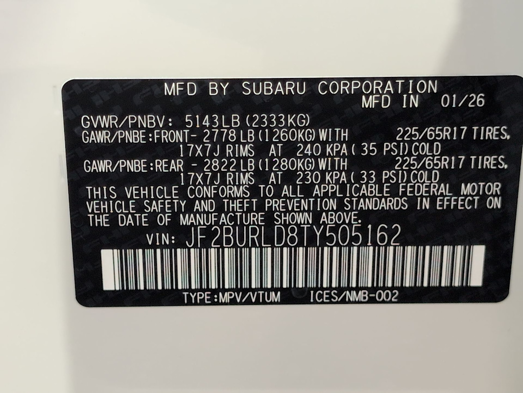 Thumbnail: 2026 Subaru Outback - 17
