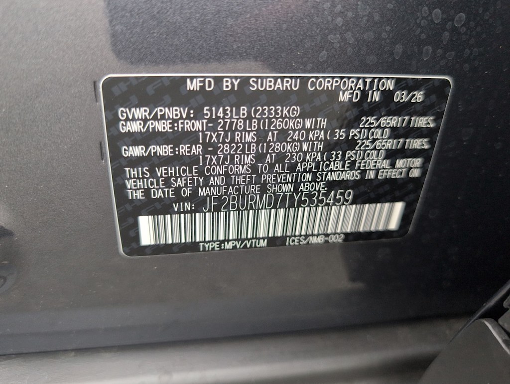 Thumbnail: 2026 Subaru Outback - 15