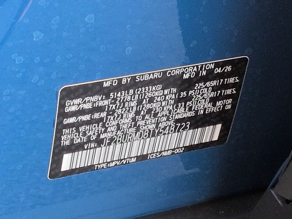 Thumbnail: 2026 Subaru Outback - 18