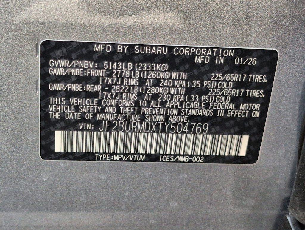 Thumbnail: 2026 Subaru Outback - 18