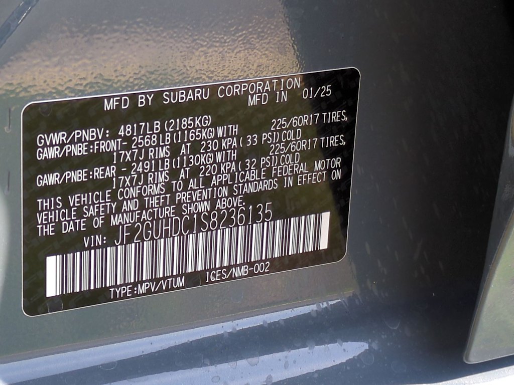 2025 Subaru Crosstrek Premium 16