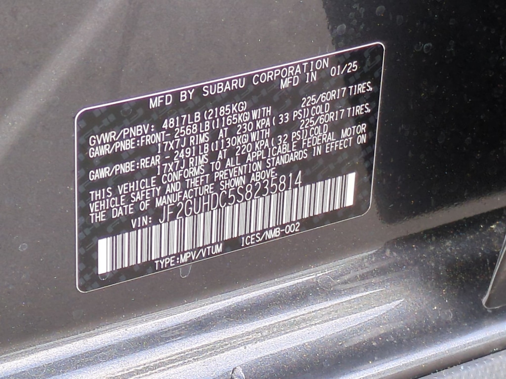 2025 Subaru Crosstrek Premium 16