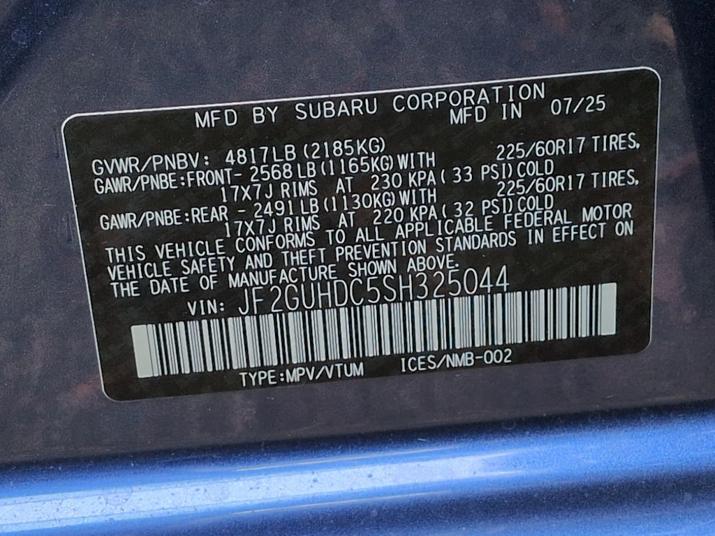 Thumbnail: 2025 Subaru Crosstrek - 19