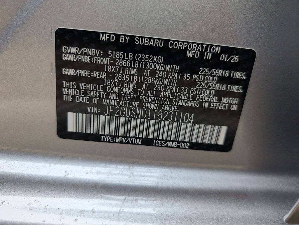 Thumbnail: 2026 Subaru Crosstrek - 18