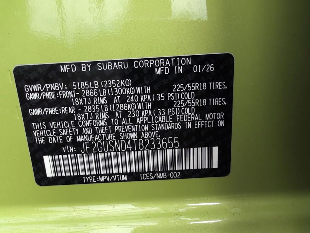 Thumbnail: 2026 Subaru Crosstrek - 18