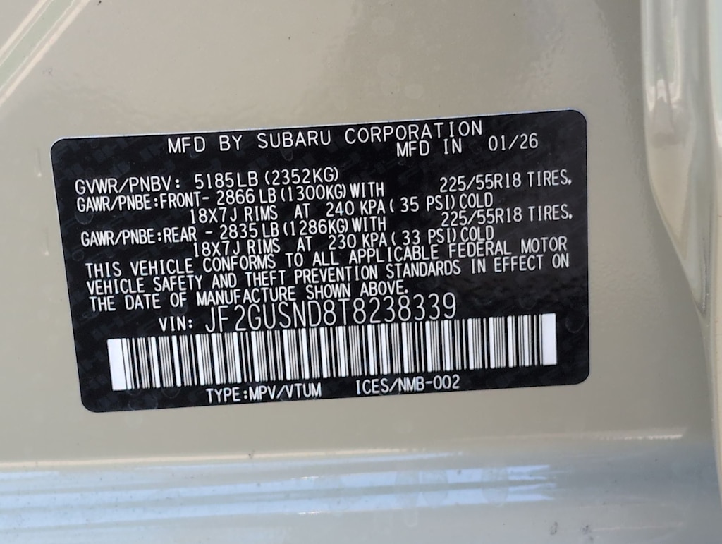 Thumbnail: 2026 Subaru Crosstrek - 18