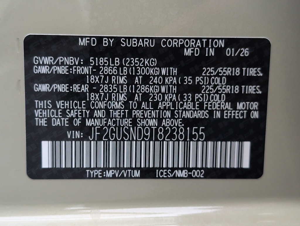 Thumbnail: 2026 Subaru Crosstrek - 18