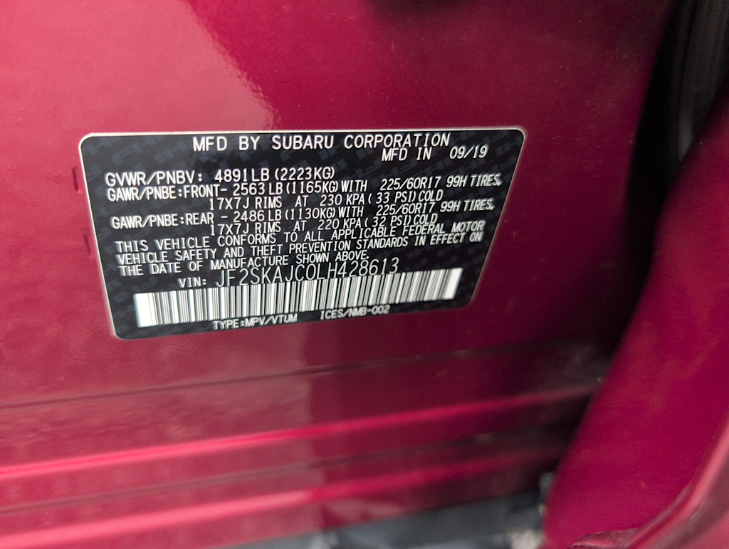 Thumbnail: 2020 Subaru Forester - 17