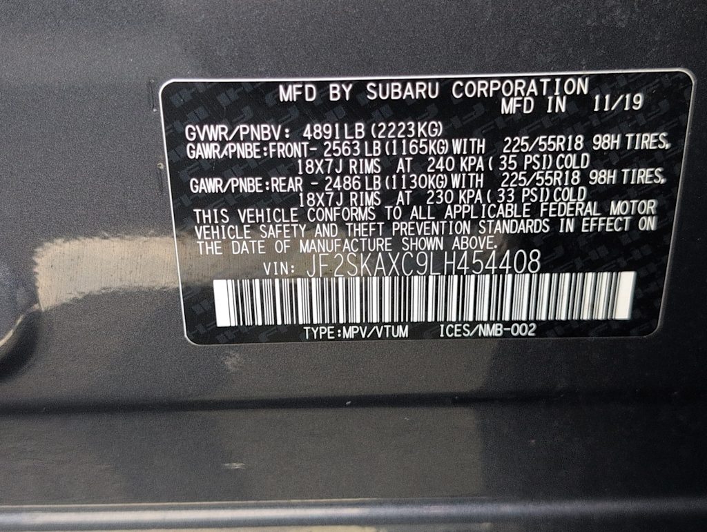 Thumbnail: 2020 Subaru Forester - 18