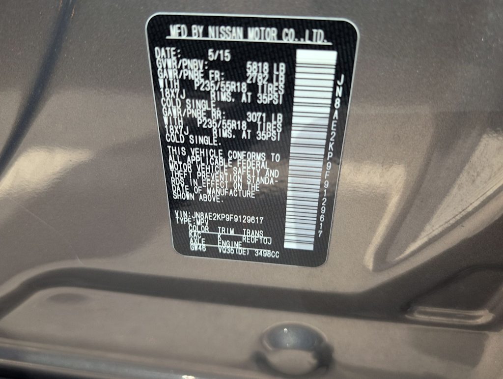 Thumbnail: 2015 Nissan Quest - 17