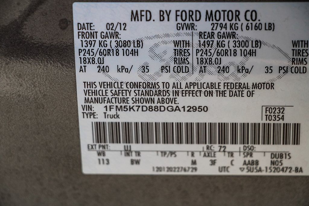 Thumbnail: 2013 Ford Explorer - 18
