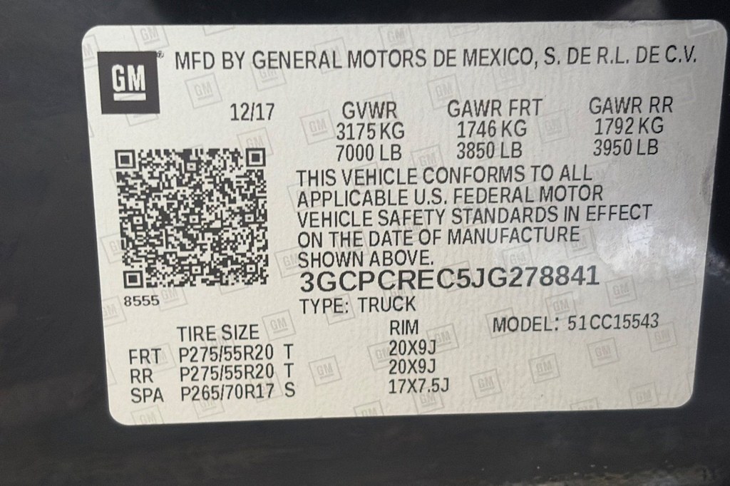 Thumbnail: 2018 Chevrolet Silverado 1500 - 14