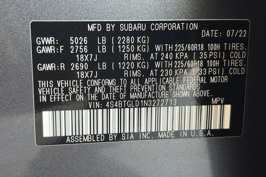 Thumbnail: 2022 Subaru Outback - 14